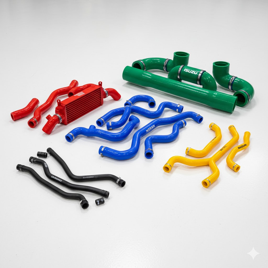 bossrubbercancas Silicon Hose Pipes - Nissan, Daewoo, Isuzu, Suzuki, Mitsubishi