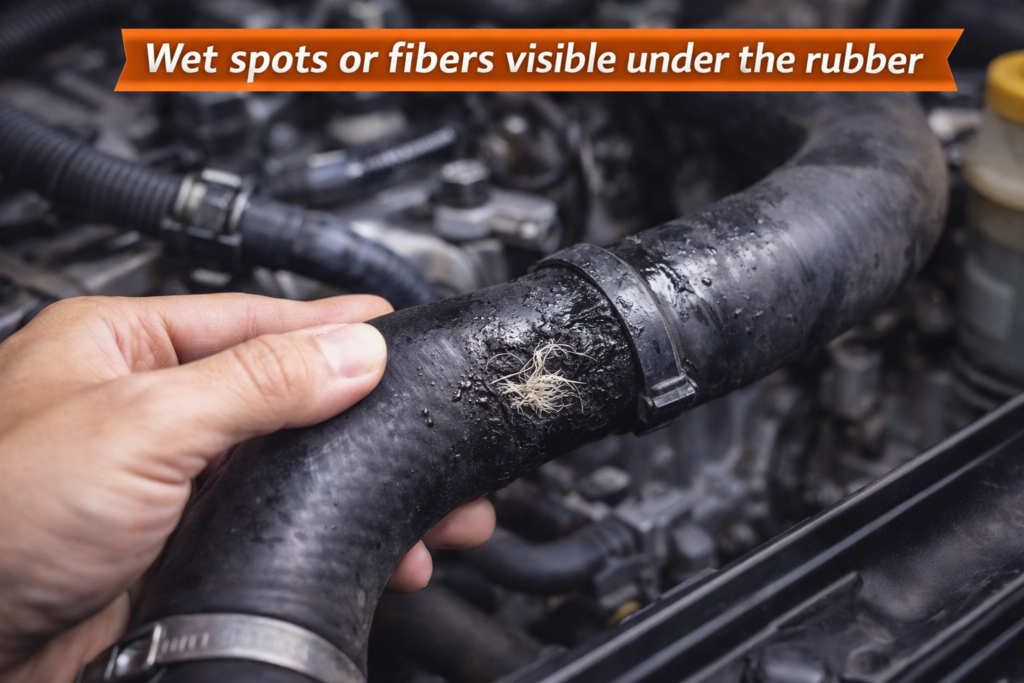 Bad Radiator Hose requiring fix