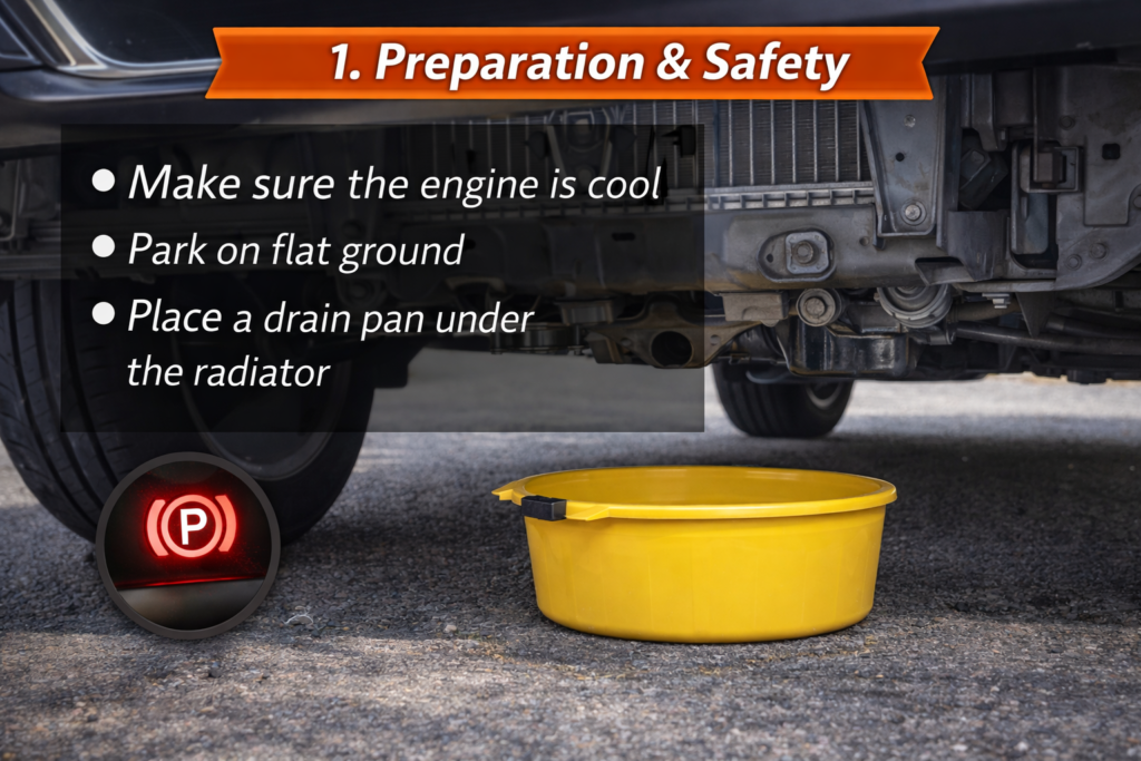 How to Replace a Radiator Hose Step 1